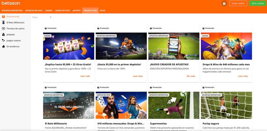 Betsson Bono Betsson Bono
