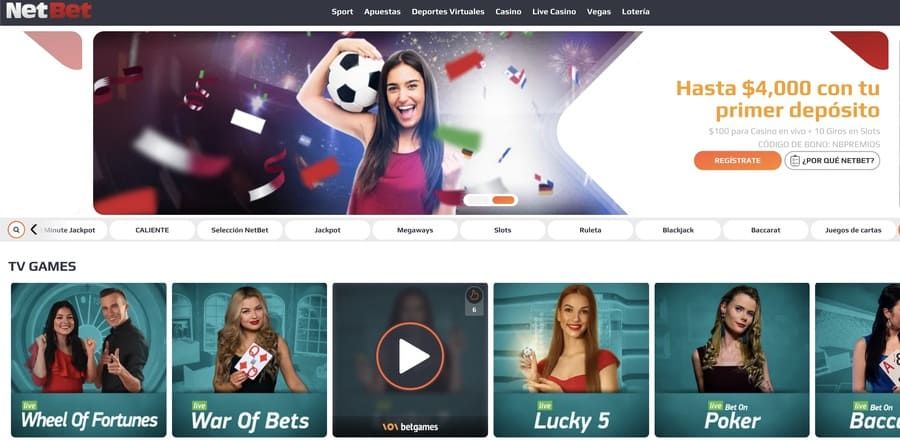 Netbet Casino TV en vivo Netbet Casino TV en vivo