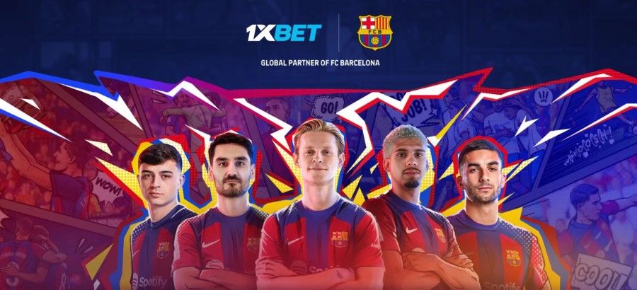 1xbet patrocina al FC Barcelona por 5 años más