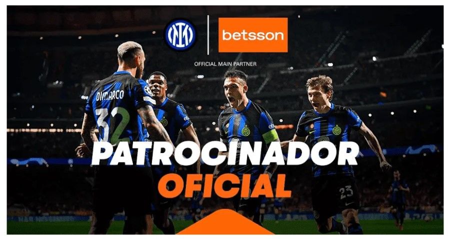 Betsson es patrocinador del Inter